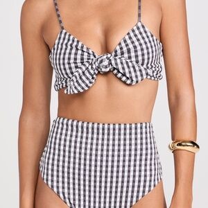 Sea New York Pucker Gingham Bikini Bottoms size XS